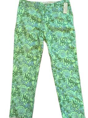 NWT Lilly Pulitzer Men's Mizner Pants Catchin Rays Cool Mint Size 40
